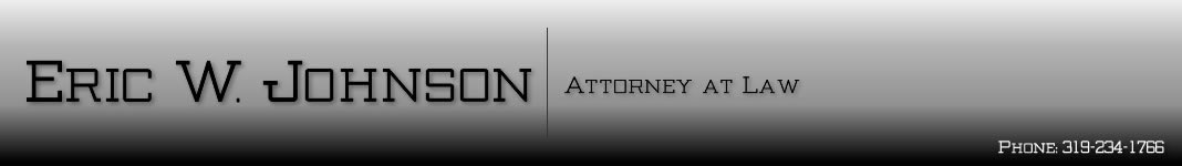 Eric W. Johnson - Attorney at Law